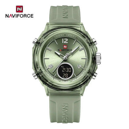 Reloj Naviforce Mujer Digital Silicona 5ATM