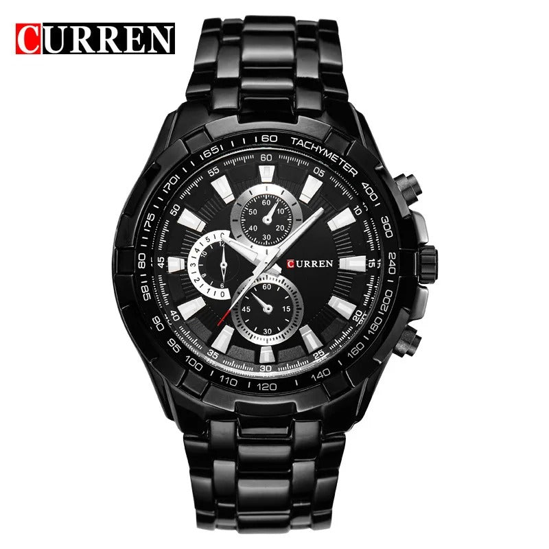 Reloj Curren 8023 Hombre Acero Militar