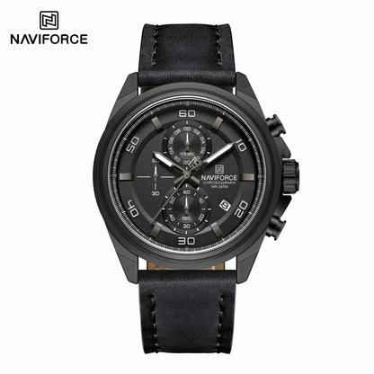 Reloj Naviforce NF8075 Hombre Cuero Cronógrafo