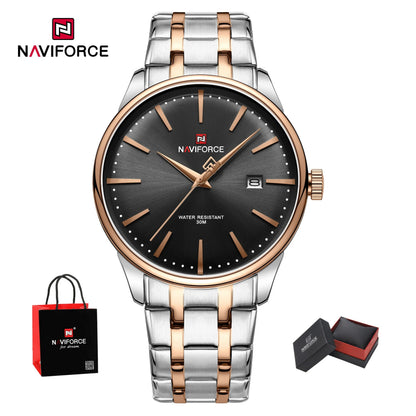 Reloj Naviforce NF9230 Hombre Acero con Caja de Regalo