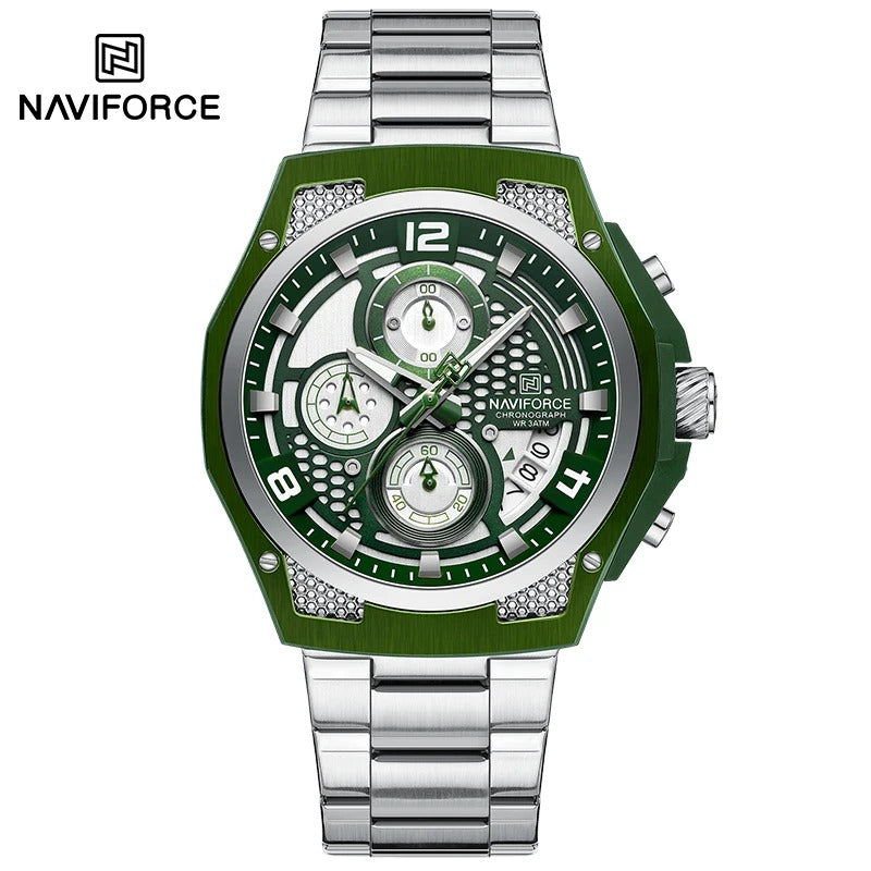 Reloj Naviforce NF8051S Hombre Acero Cronógrafo