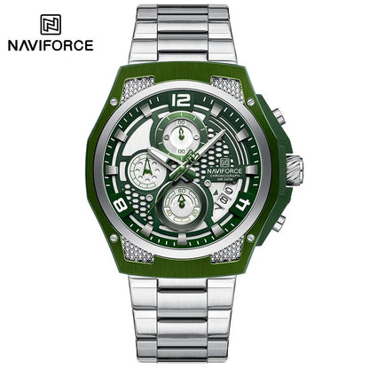 Reloj Naviforce NF8051S Hombre Acero Cronógrafo