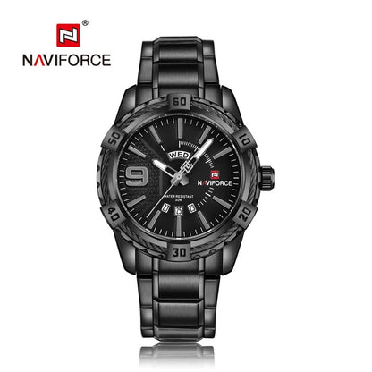 Reloj Naviforce NF9117S Hombre Acero Calendario