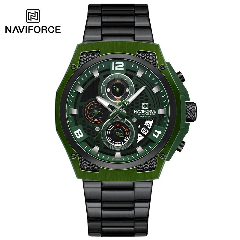 Reloj Naviforce NF8051S Hombre Acero Cronógrafo