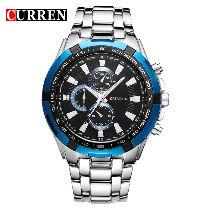 Reloj Curren 8023 Hombre Acero Militar