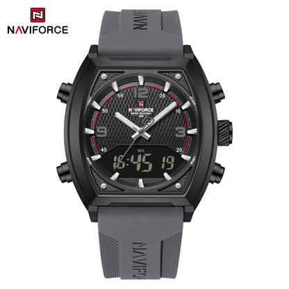 Reloj Naviforce Hombre Silicona Digital Militar