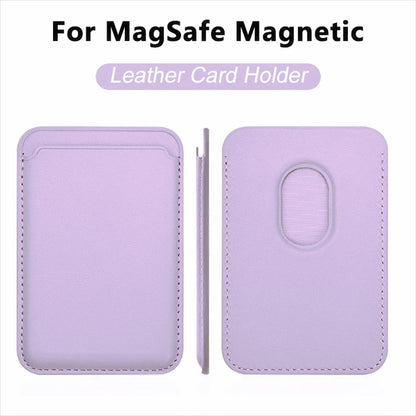 Tarjetero Magnético de Cuero para Hombre | Billetera Minimalista Porta Tarjetas RFID