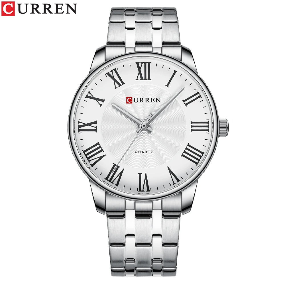 Reloj Curren Hombre Acero Ultrafino Retro