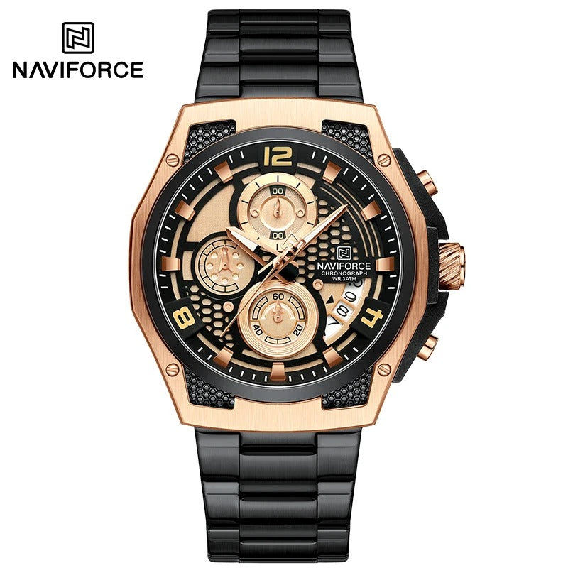 Reloj Naviforce NF8051S Hombre Acero Cronógrafo