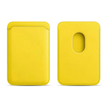 Tarjetero Magnético de Cuero para Hombre | Billetera Minimalista Porta Tarjetas RFID