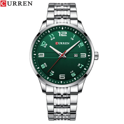 Reloj Curren 8411 Hombre Acero Calendario