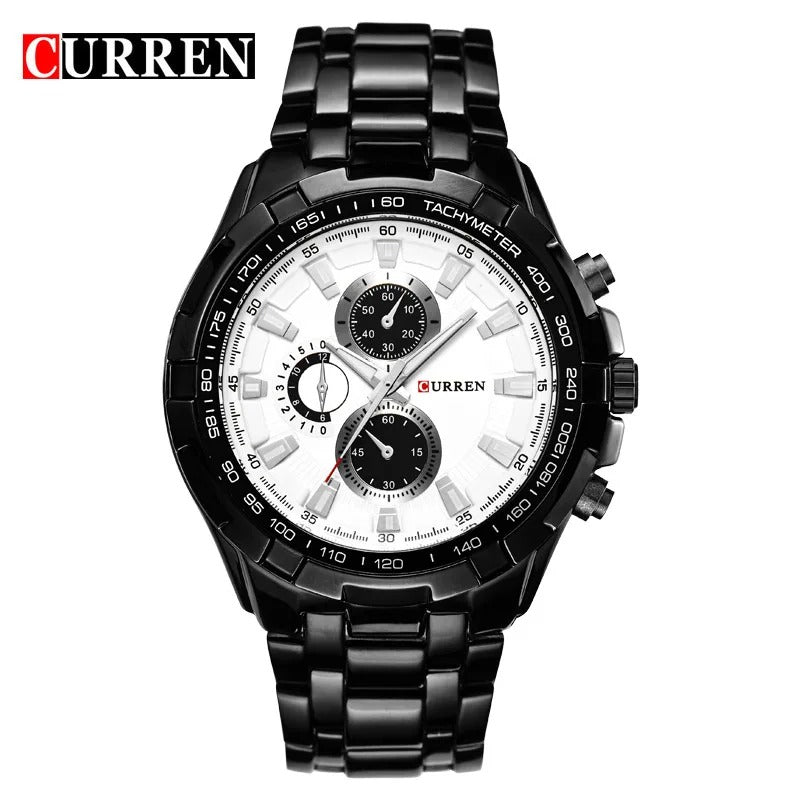 Reloj Curren 8023 Hombre Acero Militar