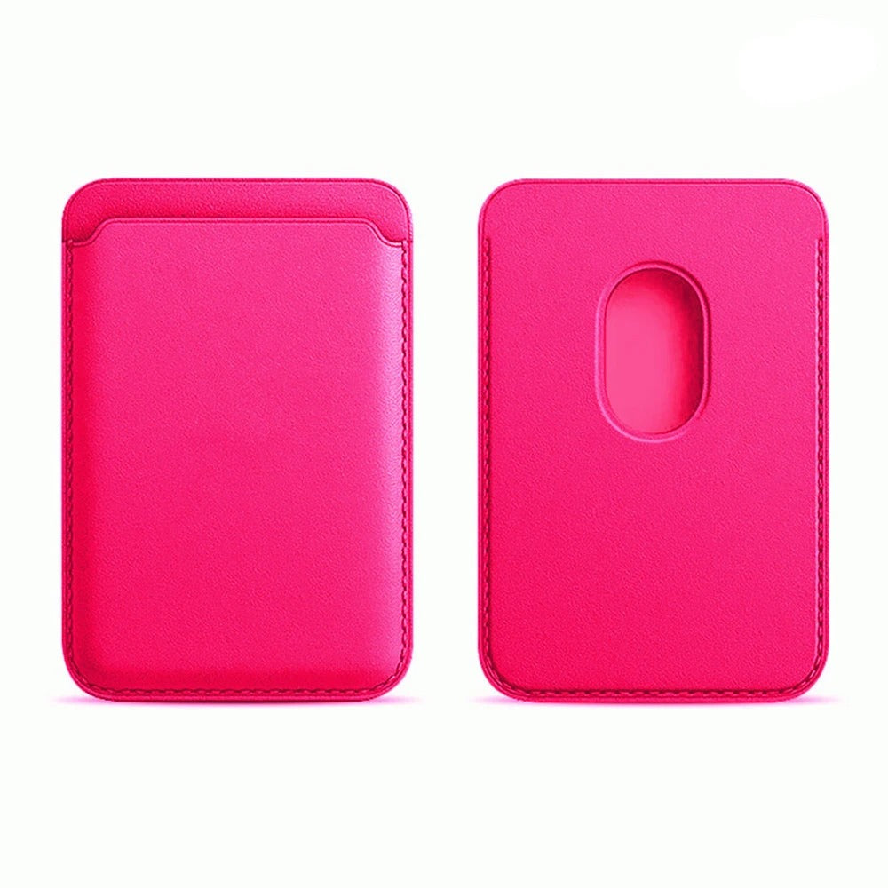 Tarjetero Magnético de Cuero para Hombre | Billetera Minimalista Porta Tarjetas RFID