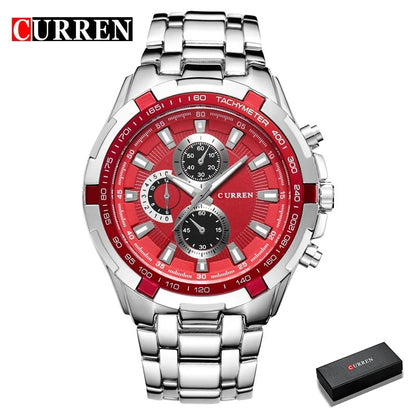 Reloj Curren 8023 Hombre Acero Militar