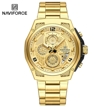 Reloj Naviforce NF8051S Hombre Acero Cronógrafo