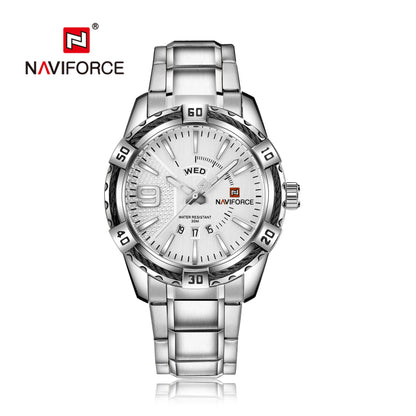 Reloj Naviforce NF9117S Hombre Acero Calendario