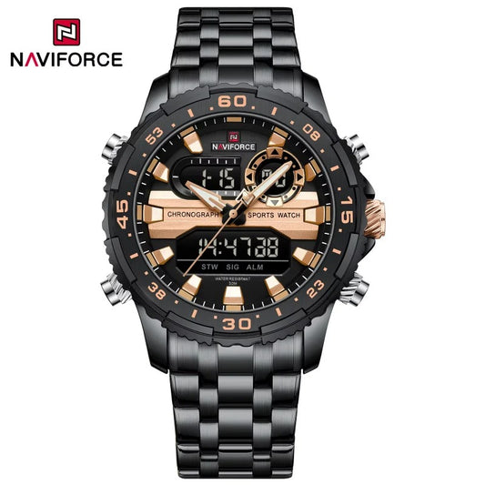 Reloj Naviforce Hombre Acero Analógico Digital