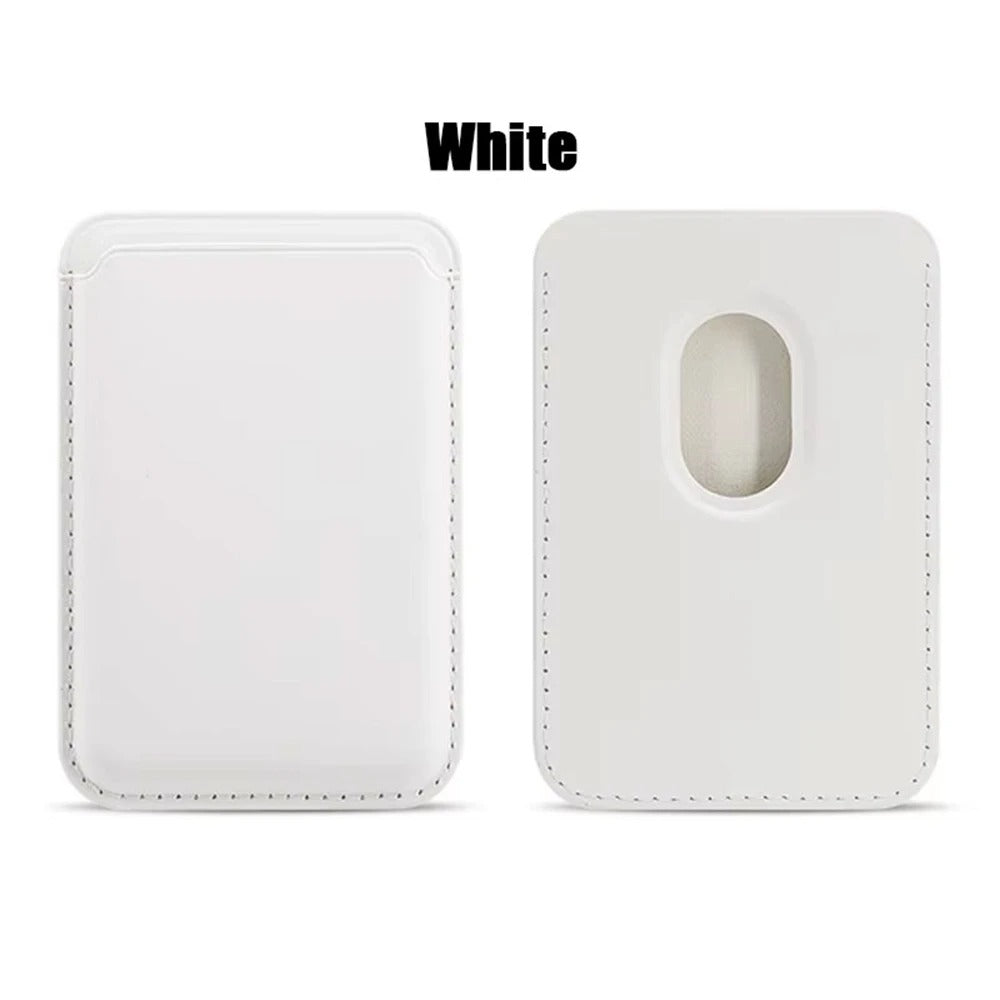Tarjetero Magnético de Cuero para Hombre | Billetera Minimalista Porta Tarjetas RFID