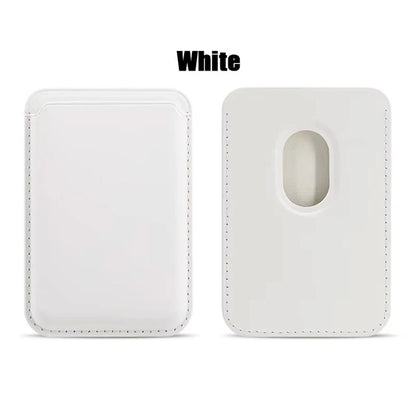 Tarjetero Magnético de Cuero para Hombre | Billetera Minimalista Porta Tarjetas RFID
