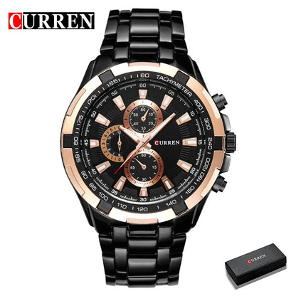 Reloj Curren 8023 Hombre Acero Militar
