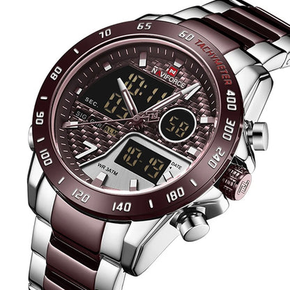Reloj Naviforce NF9171 Hombre Acero Doble Pantalla