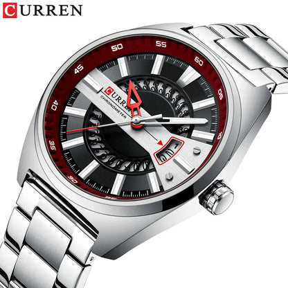 Reloj Curren 8403 Hombre Acero con Calendario