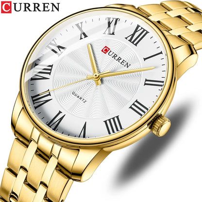 Reloj Curren Hombre Acero Ultrafino Retro