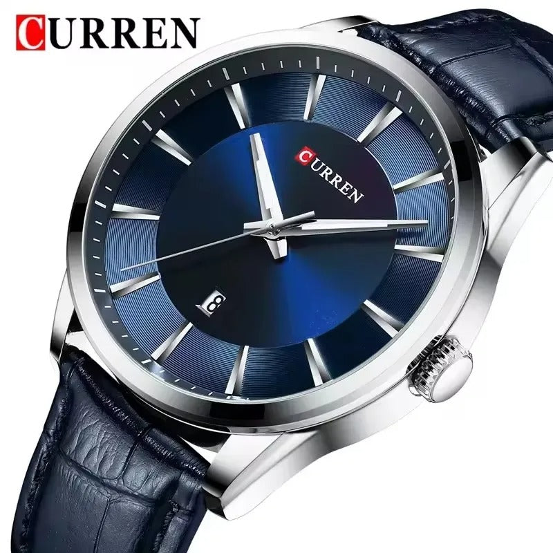 Reloj Curren 8365 Hombre Cuero Ejecutivo — vista 10 | Foucault Relojes