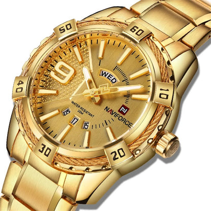 Reloj Naviforce NF9117S Hombre Acero Calendario