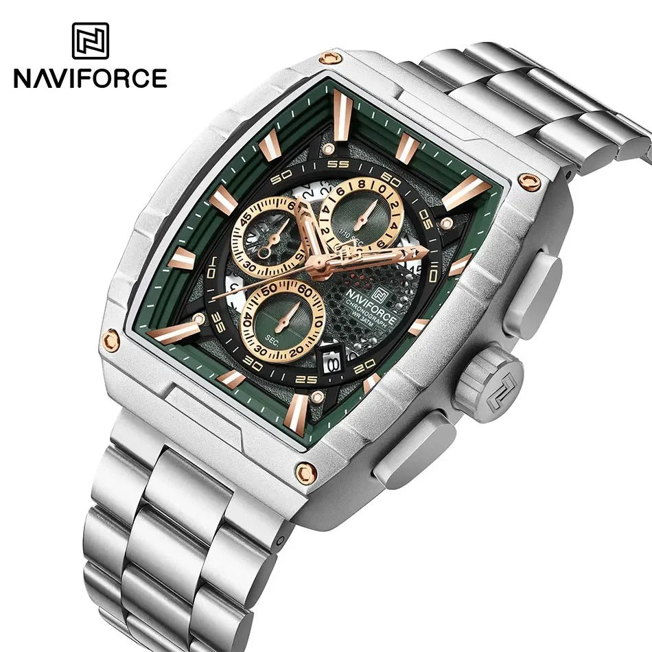 Reloj Naviforce NF8066 Hombre Acero Cronógrafo