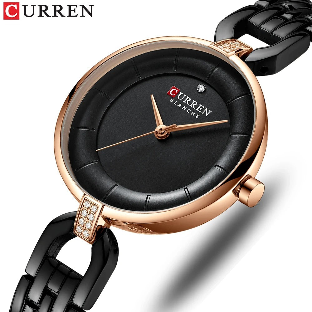 Reloj Curren 9052 Mujer Acero con Cristales