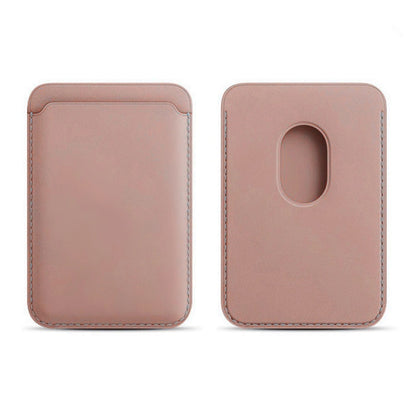 Tarjetero Magnético de Cuero para Hombre | Billetera Minimalista Porta Tarjetas RFID