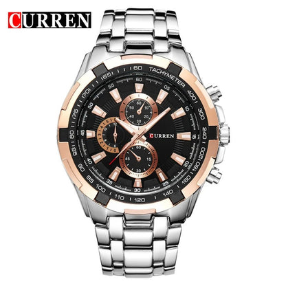Reloj Curren 8023 Hombre Acero Militar