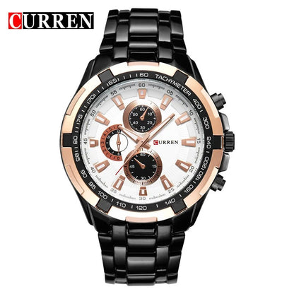 Reloj Curren 8023 Hombre Acero Militar
