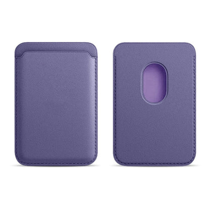 Tarjetero Magnético de Cuero para Hombre | Billetera Minimalista Porta Tarjetas RFID