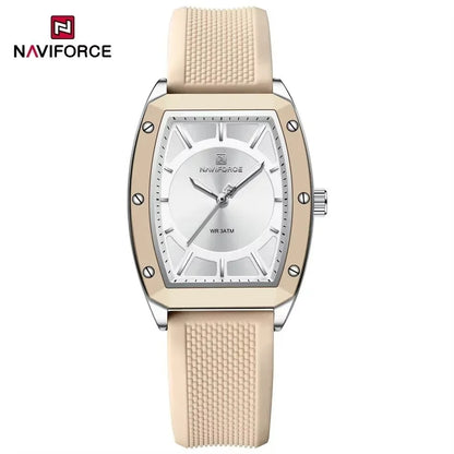 Reloj Naviforce NF5049 Mujer Tonneau Silicona