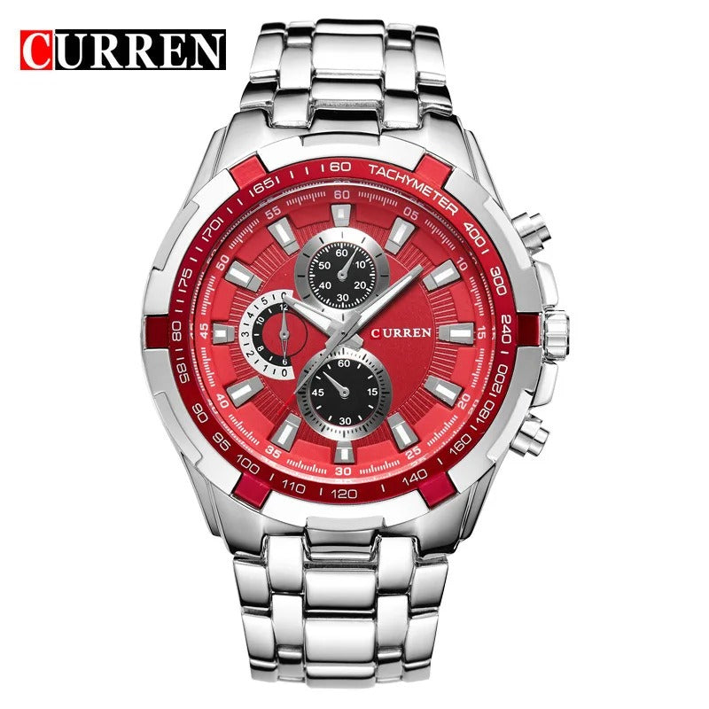 Reloj Curren 8023 Hombre Acero Militar