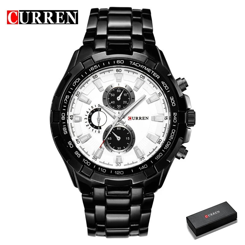 Reloj Curren 8023 Hombre Acero Militar