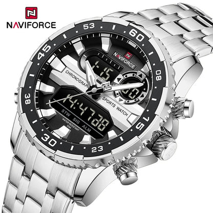 Reloj Naviforce Hombre Acero Analógico Digital