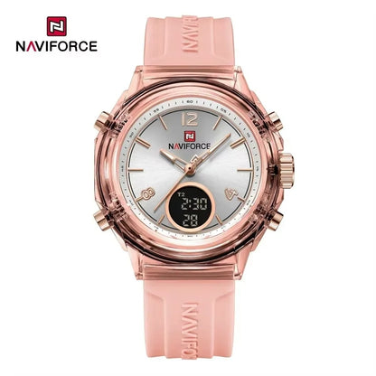 Reloj Naviforce Mujer Digital Silicona 5ATM