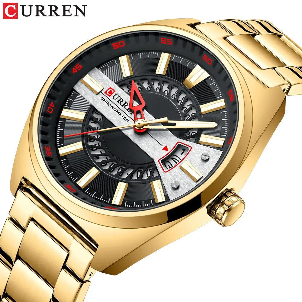 Reloj Curren 8403 Hombre Acero con Calendario