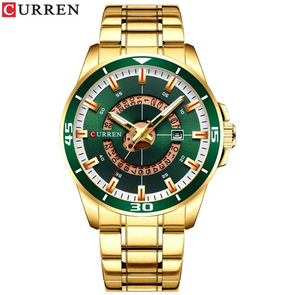 Reloj Curren 8359 Hombre Acero Esfera Grande