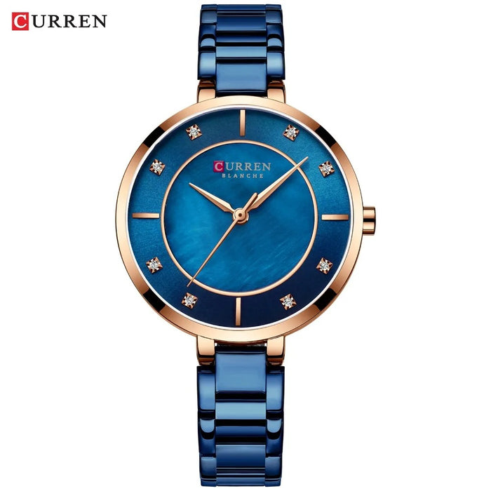 Reloj Curren 9051 Mujer Acero Clásico