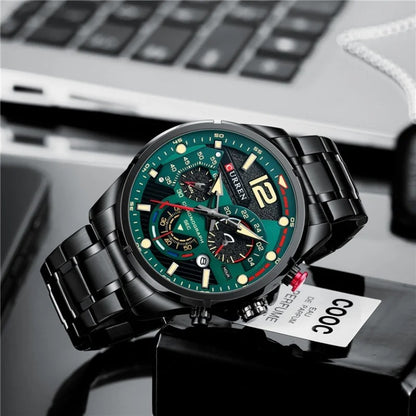 Reloj Curren 8395 Hombre Acero Cronógrafo