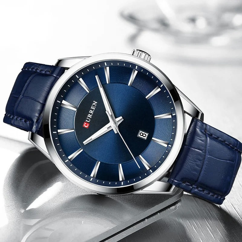 Reloj Curren 8365 Hombre Cuero Ejecutivo — vista 12 | Foucault Relojes