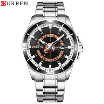 Reloj Curren 8359 Hombre Acero Esfera Grande