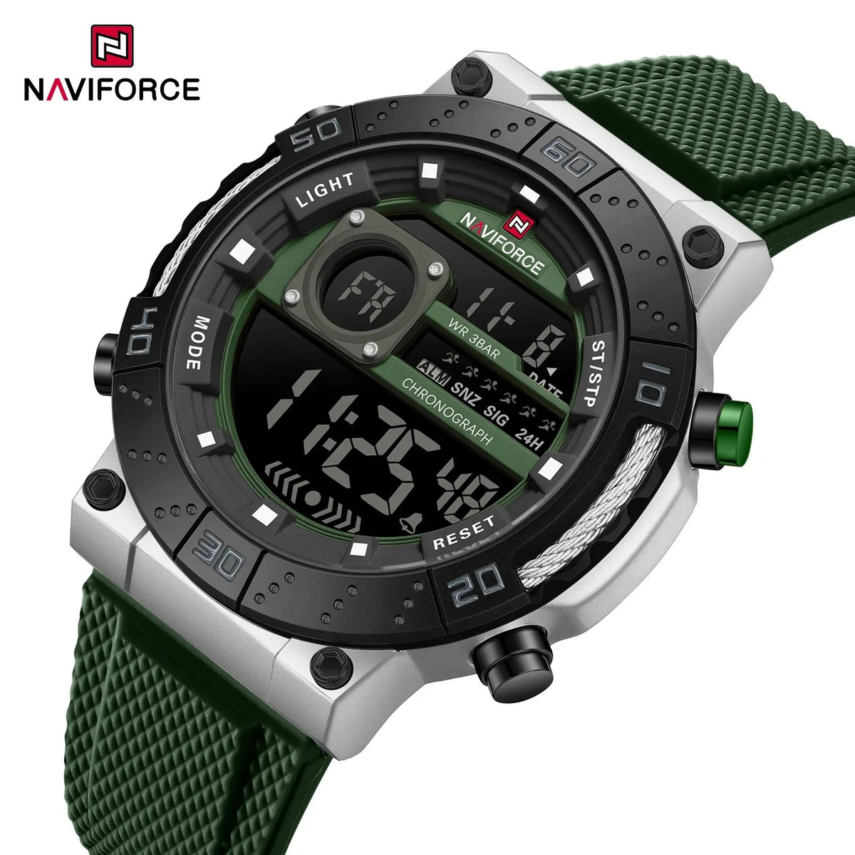 Reloj Naviforce NF9241T Hombre Digital Silicona