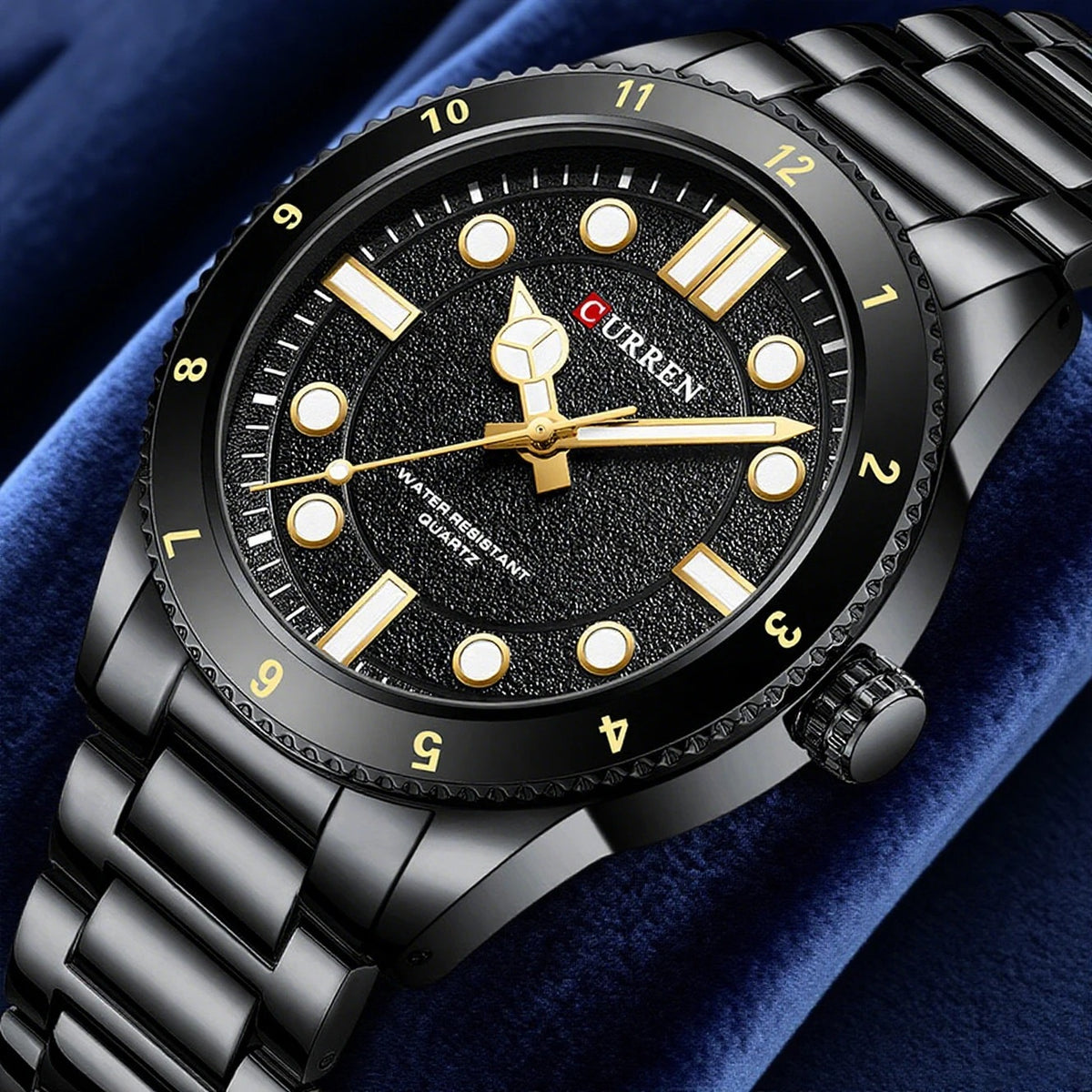 Reloj Curren 8450 Hombre Correa de Acero Verde