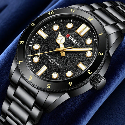 Reloj Curren 8450 Hombre Correa de Acero Verde