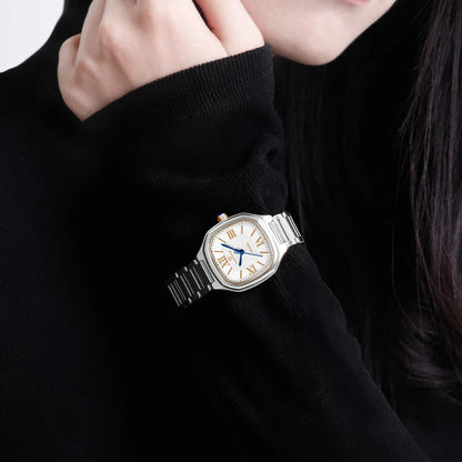 Reloj Naviforce Mujer Acero Cuadrado Vestir